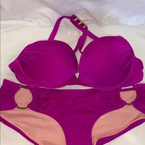 Victoria’s Secret Magenta Bikini Set